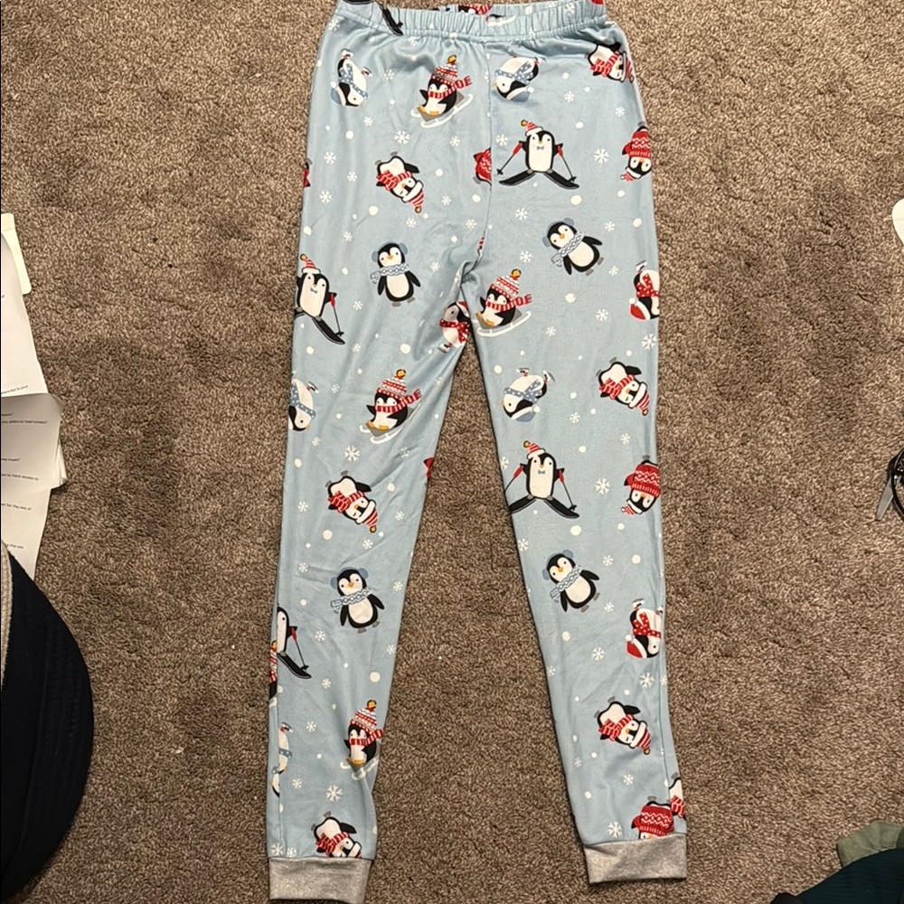 Penguin Print Pajama Pants